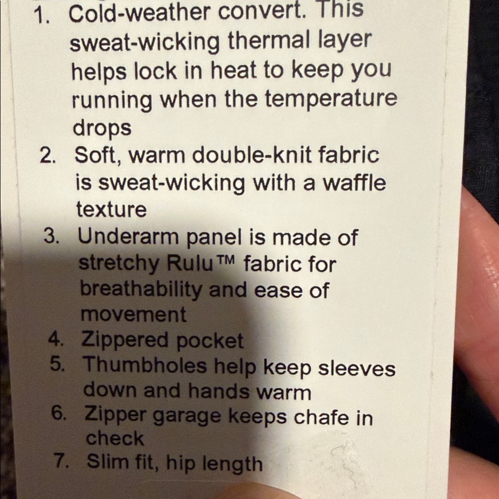 Lululemon 1/2 Zip LS - Picture 6 of 6